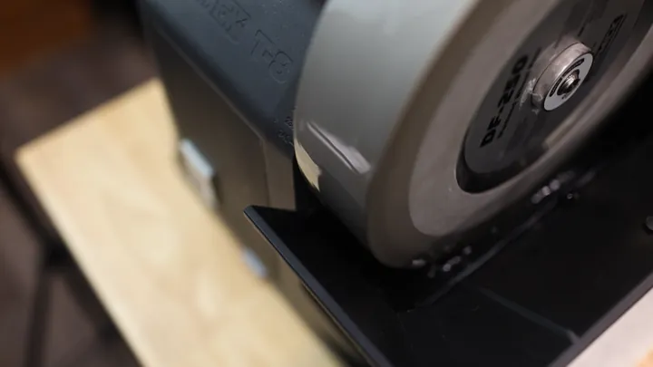 Tormek wheel detail